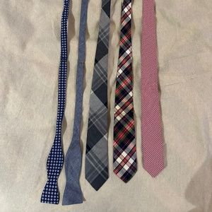 Bundle of J.Crew summer ties/bowties